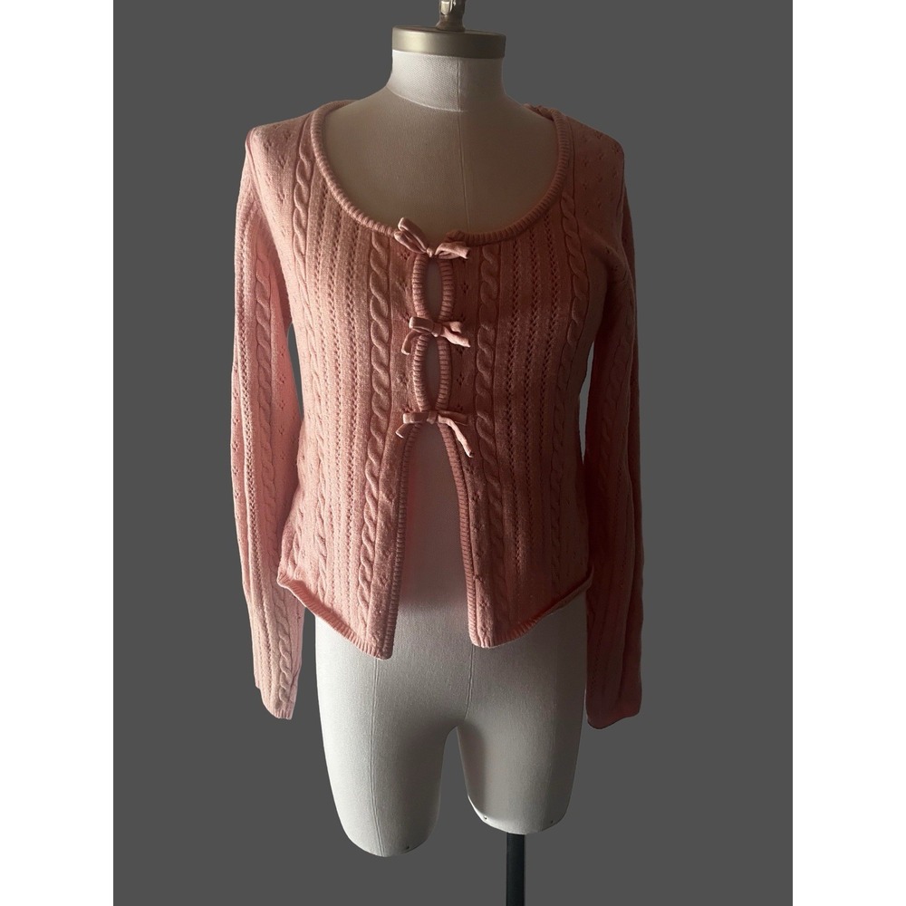 Coco & Shay Pink Sweater Women's Large